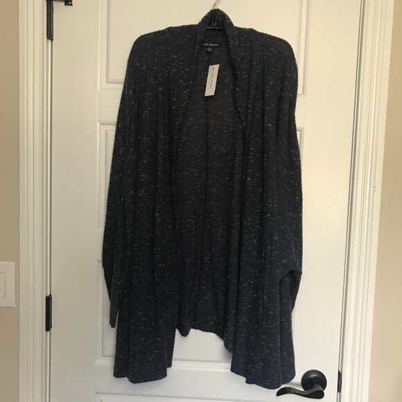 Lane Bryant Open Front Cardigan Dolman Sleeves Women's Plus Size 22/24 Knit‎ NEW - Picture 2 of 10